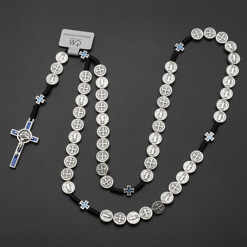 Christiandiscipleshop St. Benedict Rope a Decade Rosary for Exorcism/Praying (4 colors)