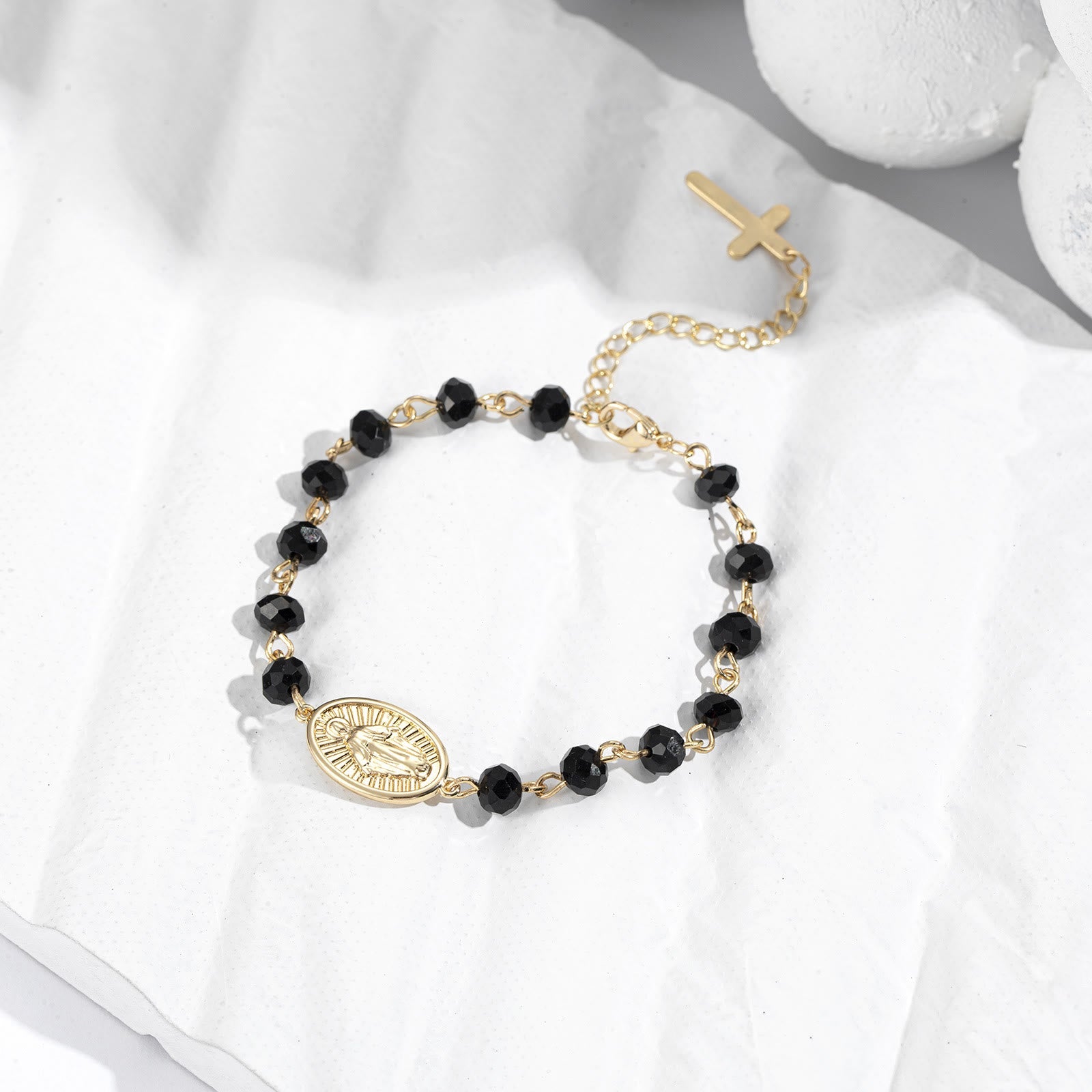 Christiandiscipleshop Crafted Miraculous Virgin Mary Charm Bracelet