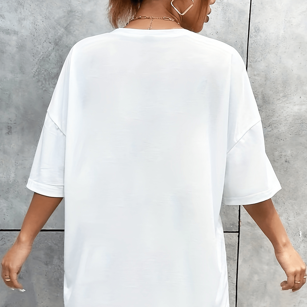 christiandiscipleshop Minimalist Modern Style WORK FOR GOD Cross Short Sleeve Washed T-shirt