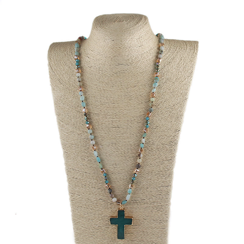 Christianartworkshop Catholic Cross Pendant Christian Necklace Religious Jewelry