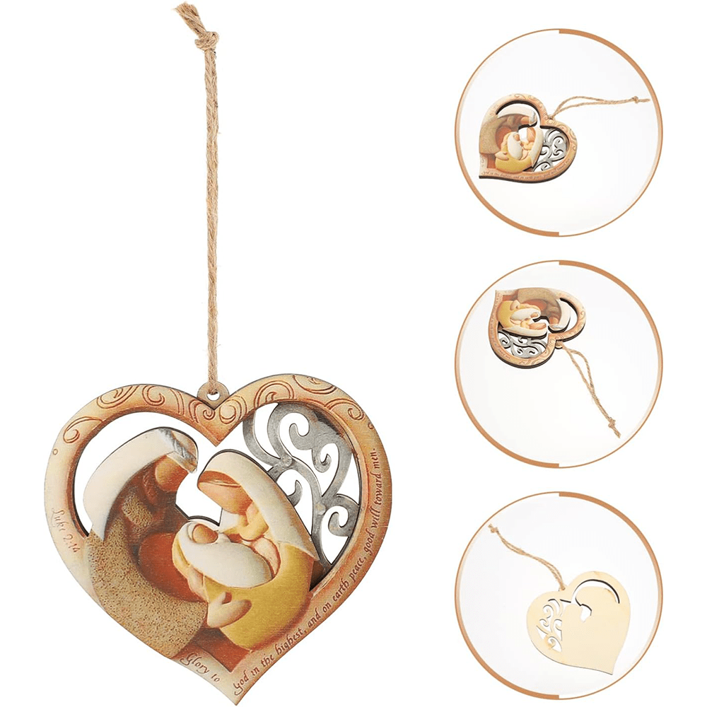 Christiandiscipleshop Multi-purpose Christ Nativity Decorative Hanging Ornaments