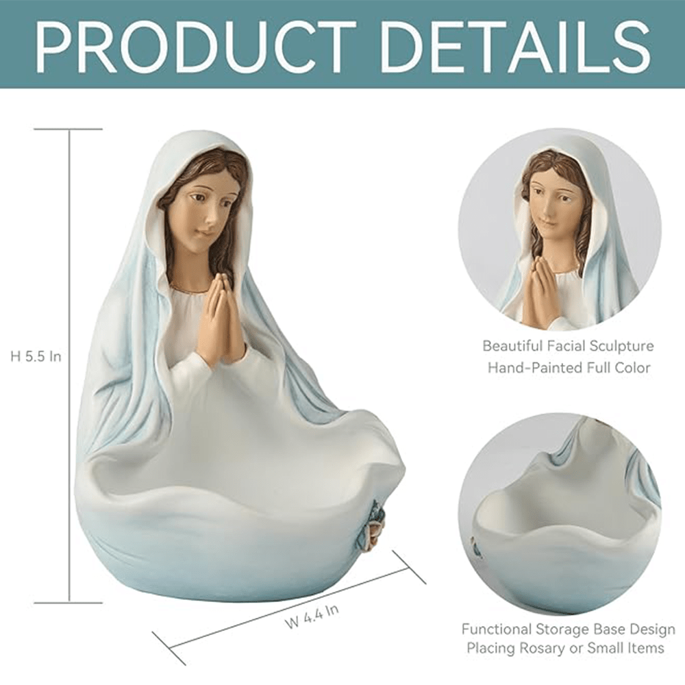 christiandiscipleshop Virgin Mary Rosary Holder
