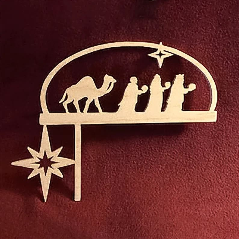 Christiandiscipleshop Nativity Scene Ornament Door Frame