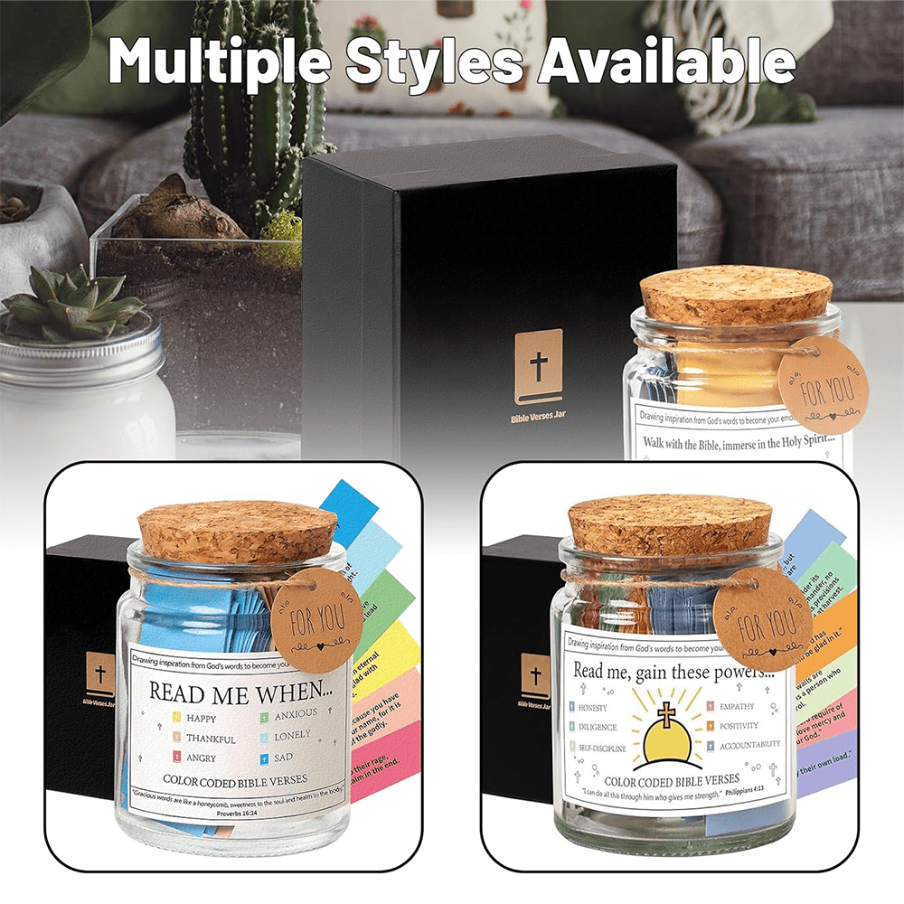 Christliche Kunst Bibelverse im Glas für spirituelle Gefühle