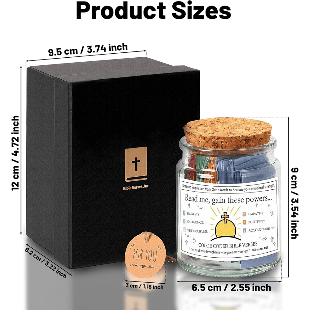 Christliche Kunst Hoffnungsglas Bibelvers-Studie Netzteile