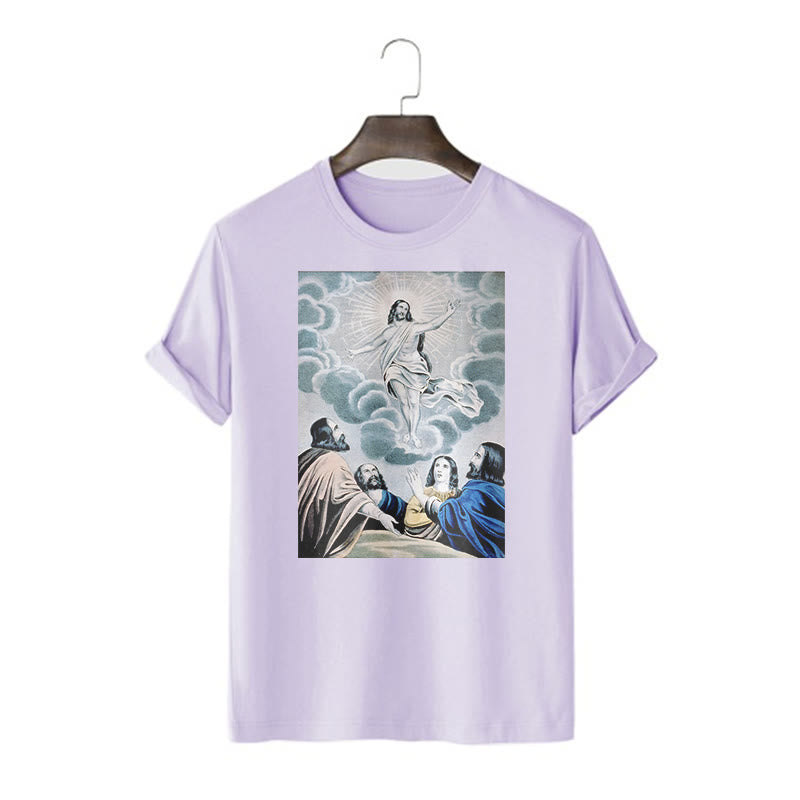 Christiandiscipleshop Classic Style The Ascension Short Sleeve Washed T-shirt