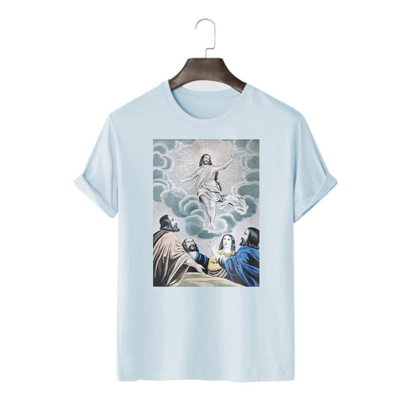 Christiandiscipleshop Classic Style The Ascension Short Sleeve Washed T-shirt