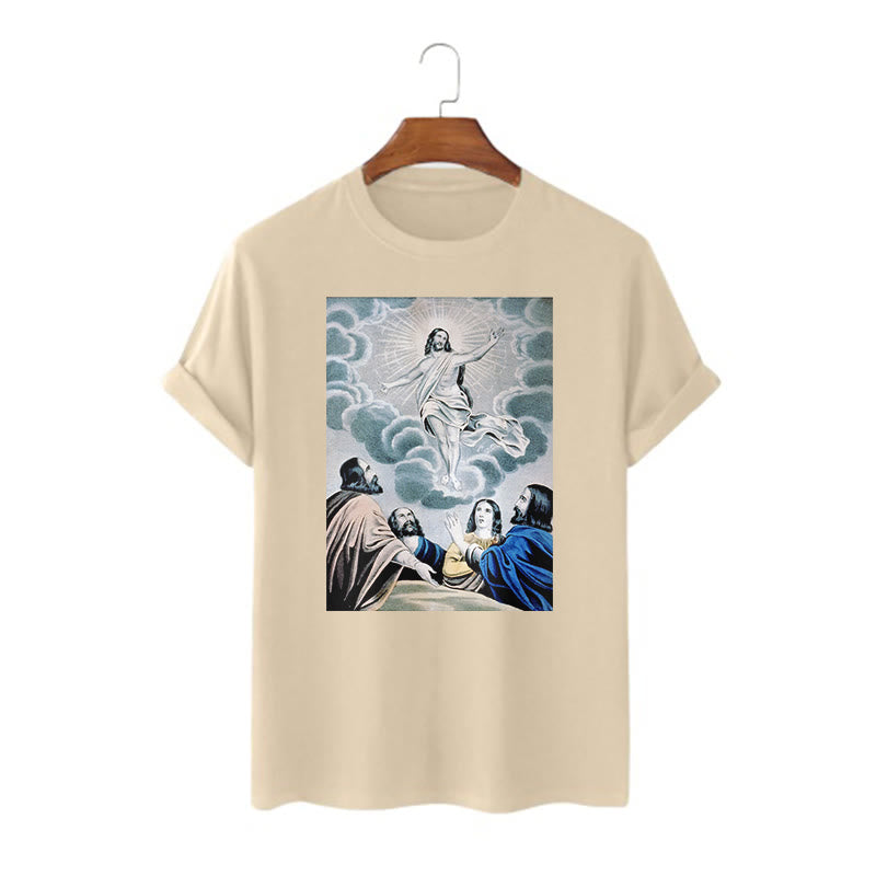 Christiandiscipleshop Classic Style The Ascension Short Sleeve Washed T-shirt