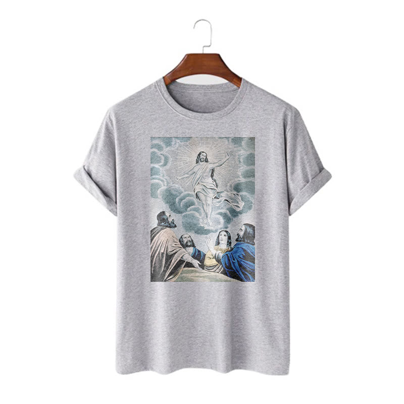 Christiandiscipleshop Classic Style The Ascension Short Sleeve Washed T-shirt