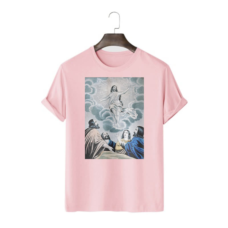 Christiandiscipleshop Classic Style The Ascension Short Sleeve Washed T-shirt