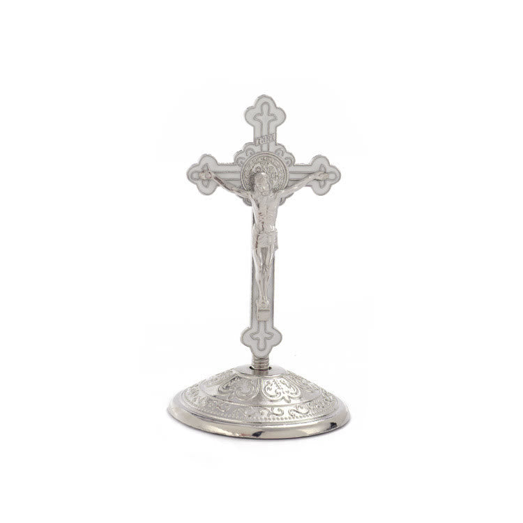 Christiandiscipleshop Classic Style Zinc Alloy Crucifix Stereoscopic Desktop Ornaments