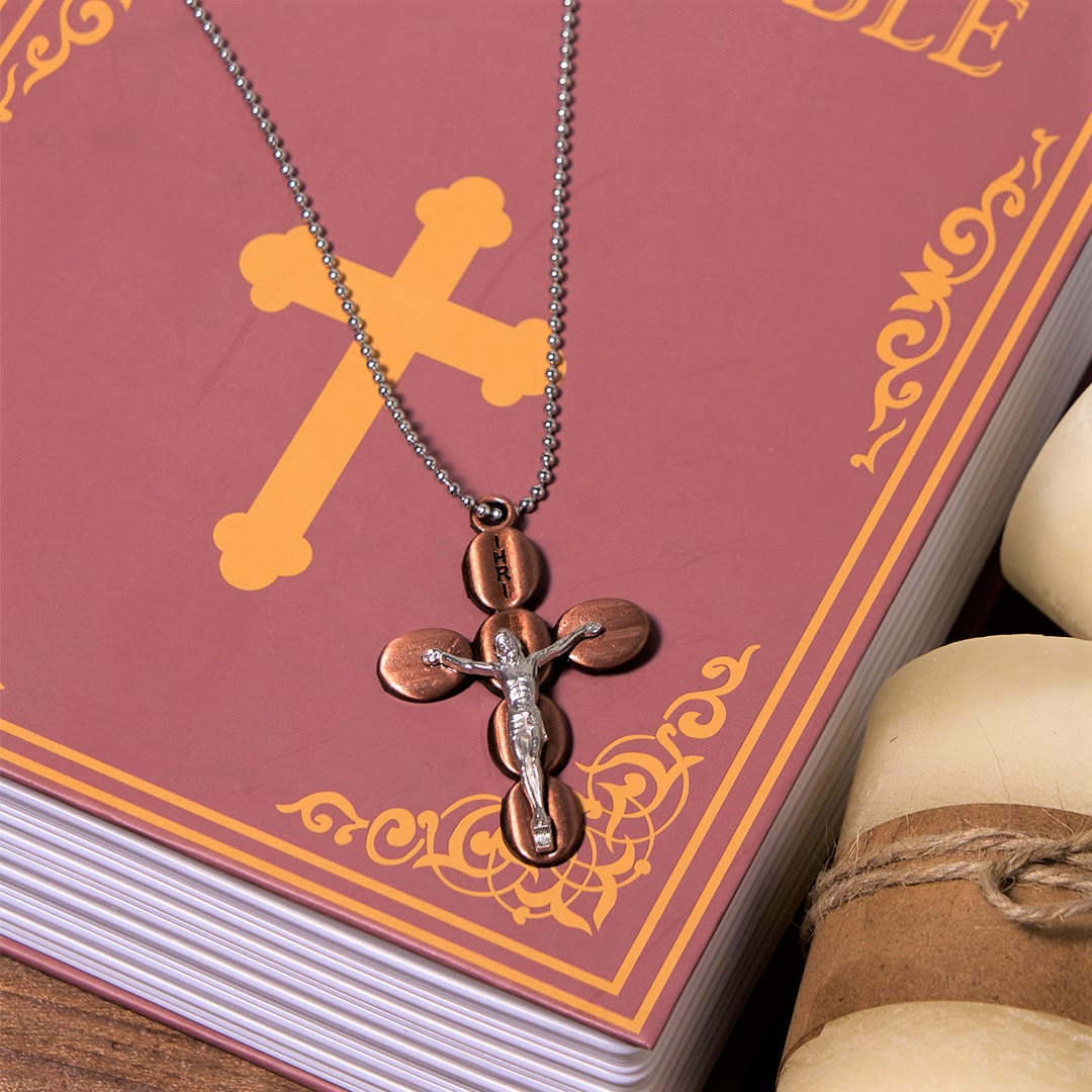 Christiandiscipleshop Simple Style Crucifx Protective Religion Amulet Pendant Necklace
