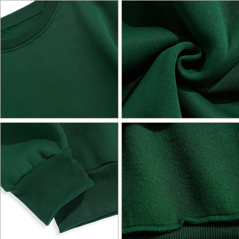 Christiandiscipleshop Zitat-Stil Volle Rüstung Gottes Fleece-gefüttertes Polyester-Sweatshirt