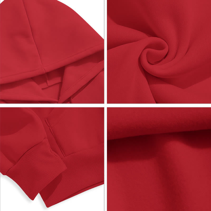 Christiandiscipleshop Classic Style God Is Our Refuge And Strength Fleece Lined Polyester Hoodie