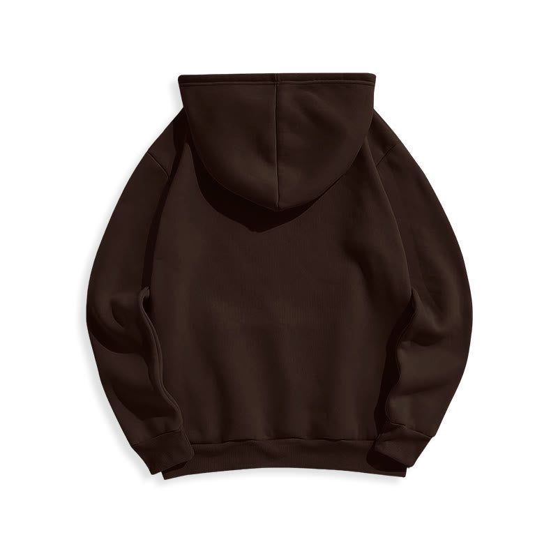 Christiandiscipleshop Klassischer Hoodie mit St.-Benedikt-Motiv, gefüttert mit Fleece, Polyester