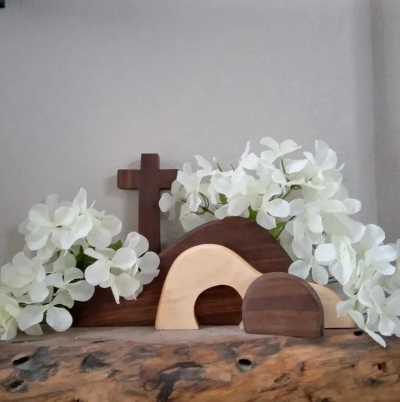 Christiandiscipleshop Classic Style The Empty Tomb Resurrection Scene Desktop Decorations Ornament