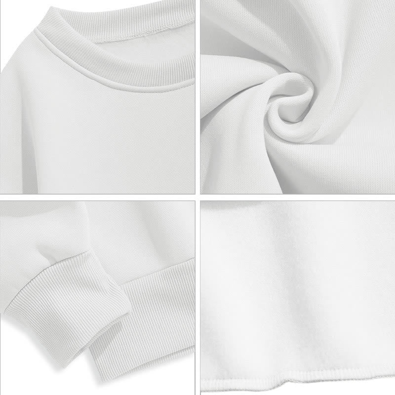 Christiandiscipleshop Quotation Style Good News Isaiah 52:7 Fleece Lined Polyester Sweatshirt