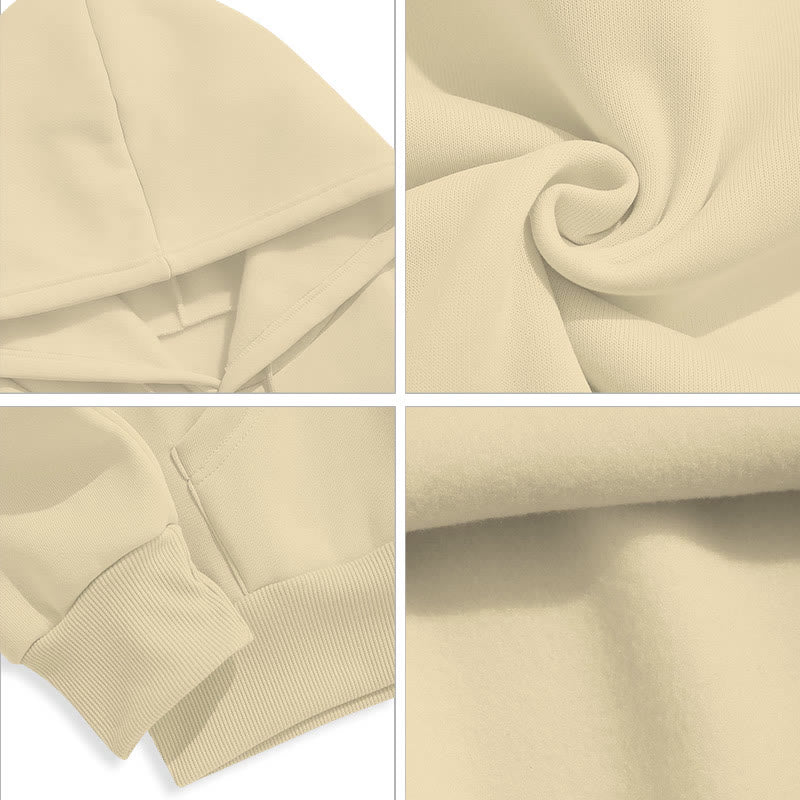 Christiandiscipleshop Zitatstil Gute Nachricht Jesaja 52:7 Fleecegefütterter Polyester-Hoodie