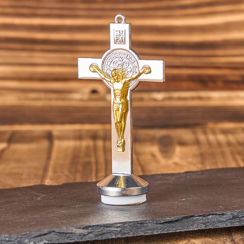 Christiandiscipleshop Classical Traditional Alloy St. Benedict Cross Crafted Ornament