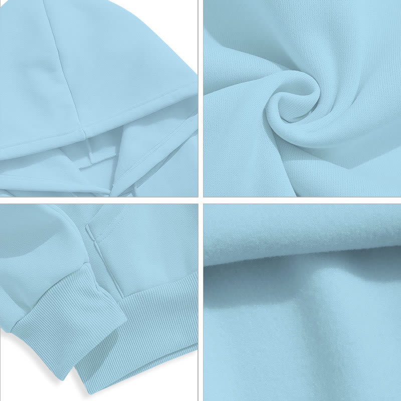 Christianartworkshop Klassischer Angel Unleash Your Heavenly Glow Polyester-Kapuzenpullover mit Fleecefutter