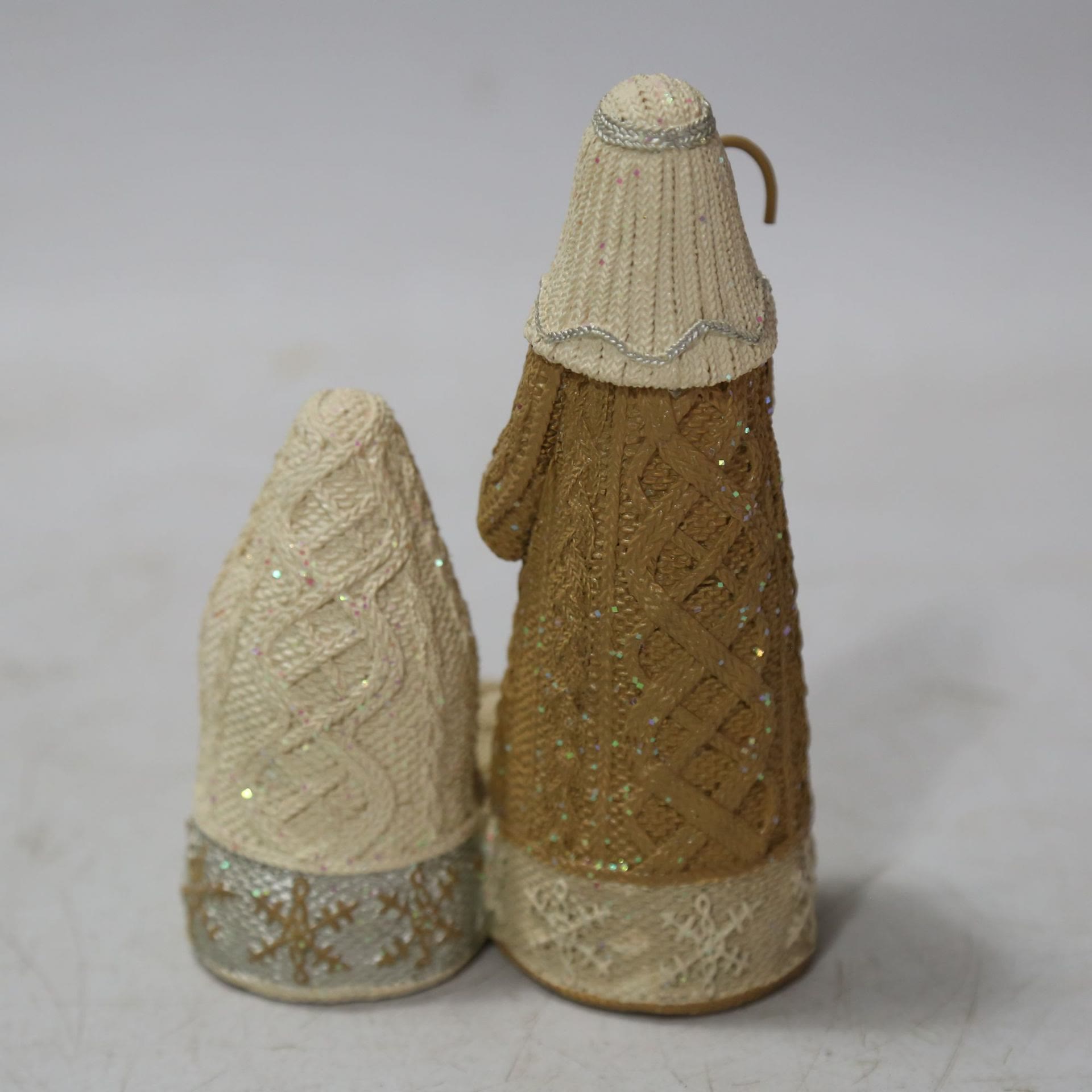 Christiandiscipleshop Classic Style Resin Knit-Effect Holy Family Figurine Desktop Decorations Ornament