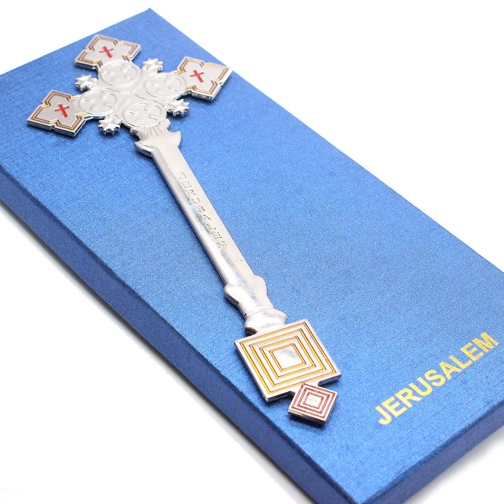 Christiandiscipleshop Classic Style Jerusalem Cross-Shaped Regal Blessing Hand Cross
