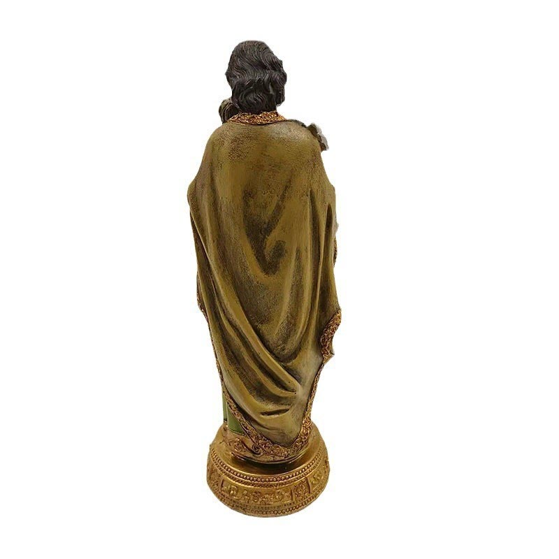Christiandiscipleshop Classic Style St. Joseph Holding Child Jesus Desktop Decorations Ornament