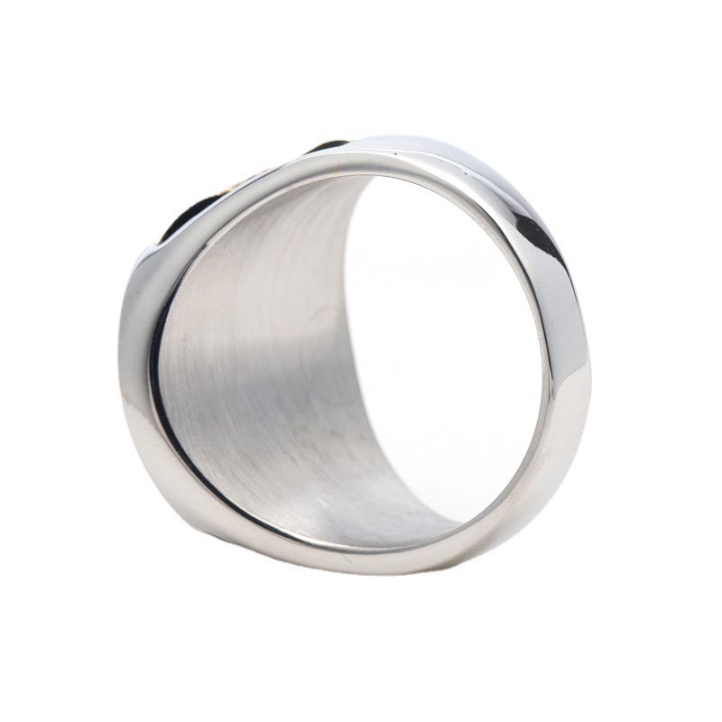 Christiandiscipleshop Classic Style Saint Patrick Stainless Steel Ring