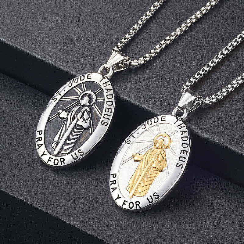 Christiandiscipleshop St. Jude Thaddeus Pendant Necklace