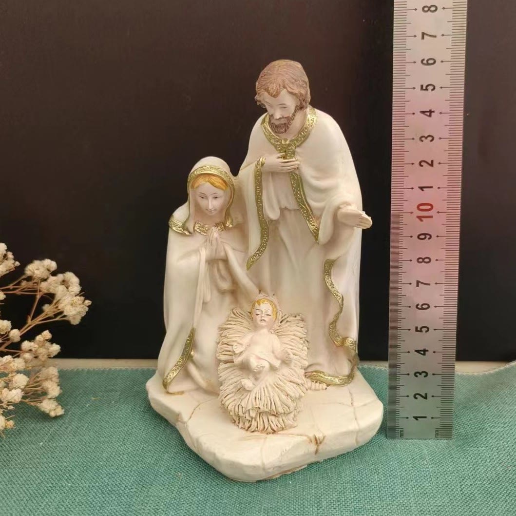 Christiandiscipleshop Nativity Holy Family Figurine Set Desktop Decorations Ornament