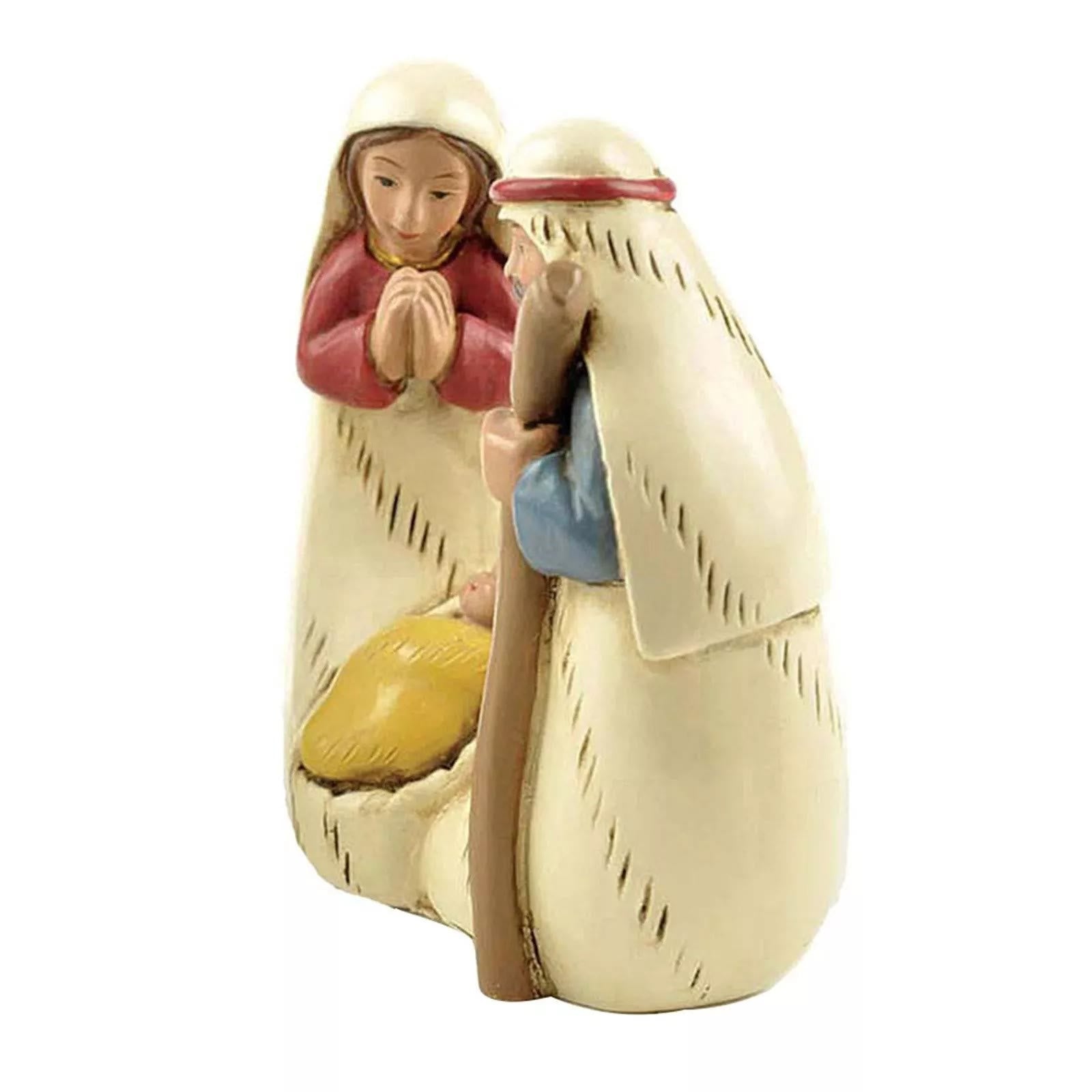 christiandiscipleshop Holy Family Nativity Figurine Set Desktop Decorations Ornament