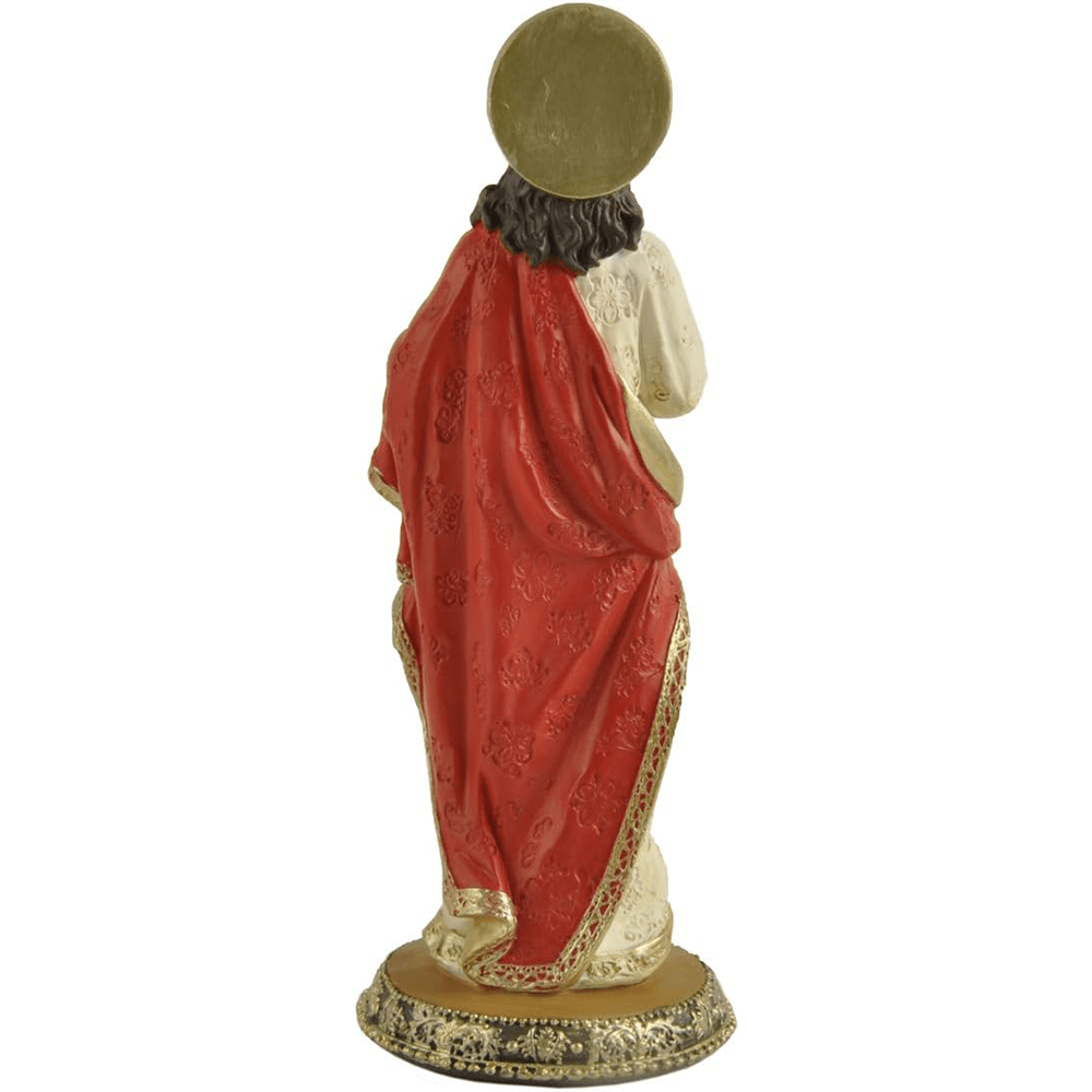christiandiscipleshop Statue of the Sacred Heart of Jesus Resin Church Souvenirs Desktop Ornament