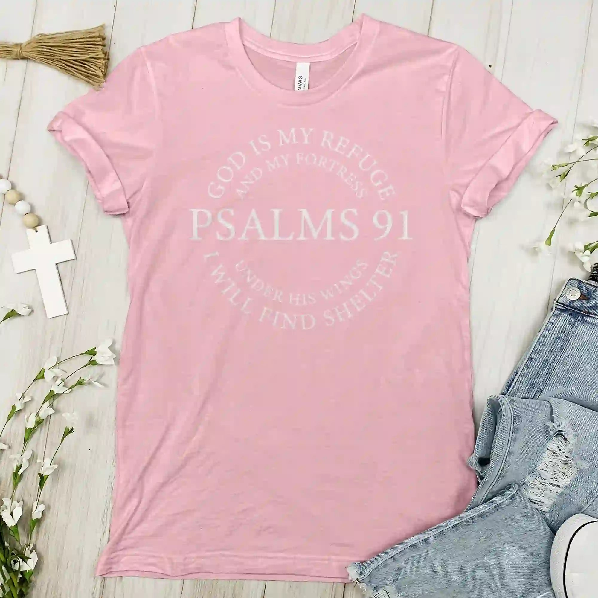 Christiandiscipleshop Psalms 91 Tee - Inspirational T-shirt