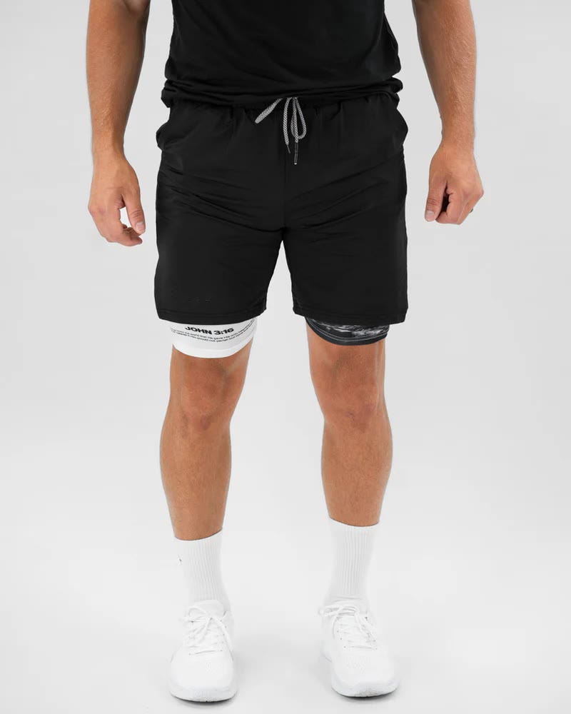 christiandiscipleshop John 3:16 The Cross Performance Shorts