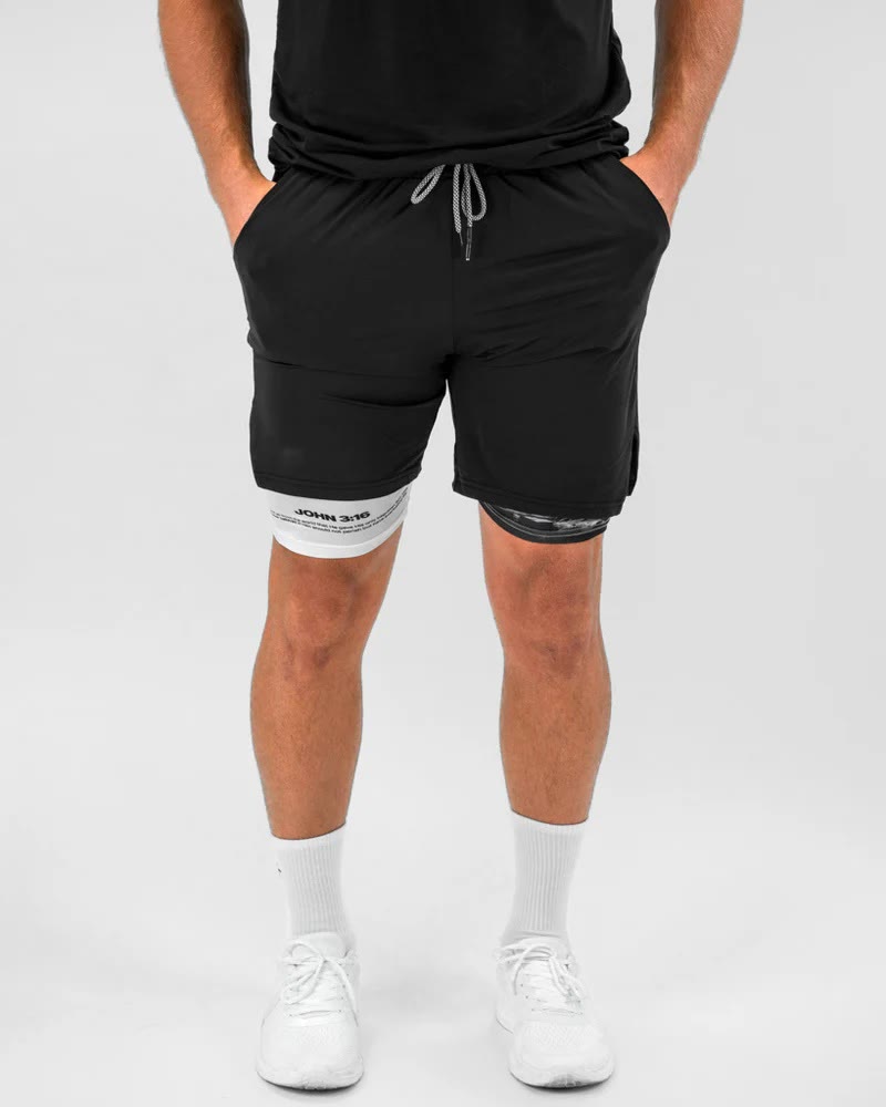 christiandiscipleshop John 3:16 The Cross Performance Shorts