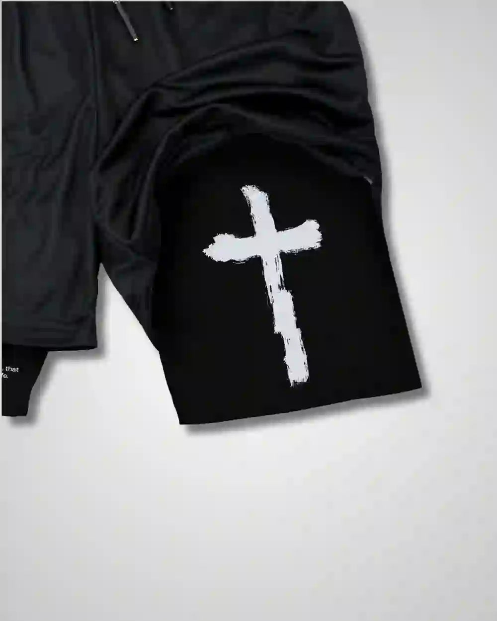 christiandiscipleshop John 3:16 Cross Performance Shorts