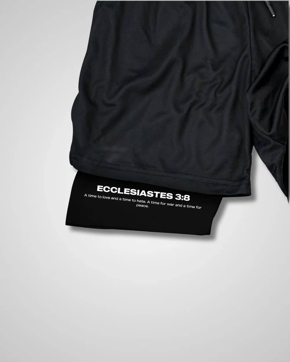 Christiandiscipleshop Ecclesiastes 3:8 Wings of War Performance Shorts