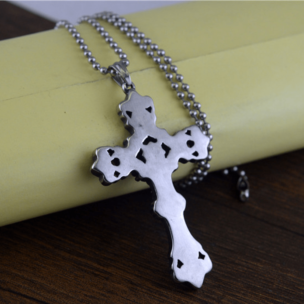 Christiandiscipleshop Ornate Crucifix Necklace - A Profound Symbol of Devotion Timeless Faith