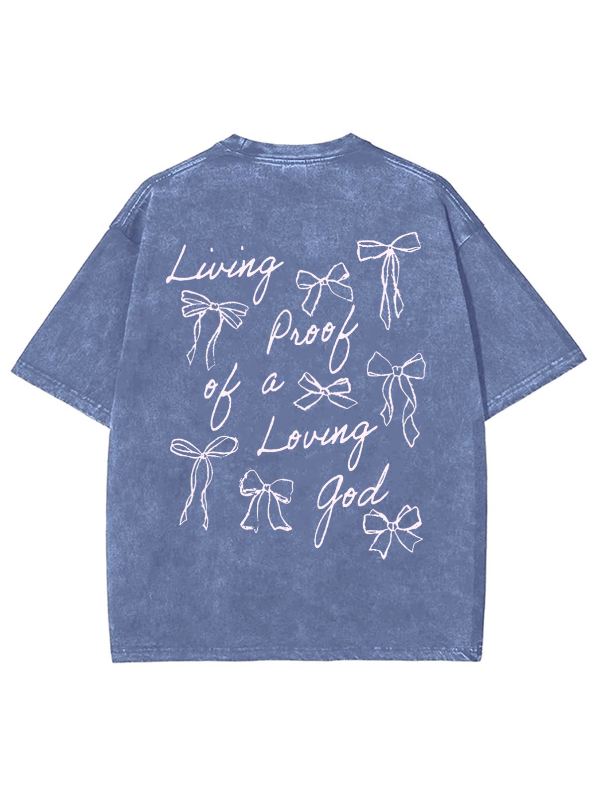 christiandiscipleshop Living Proof Of A Loving God Unisex Washed T-shirt