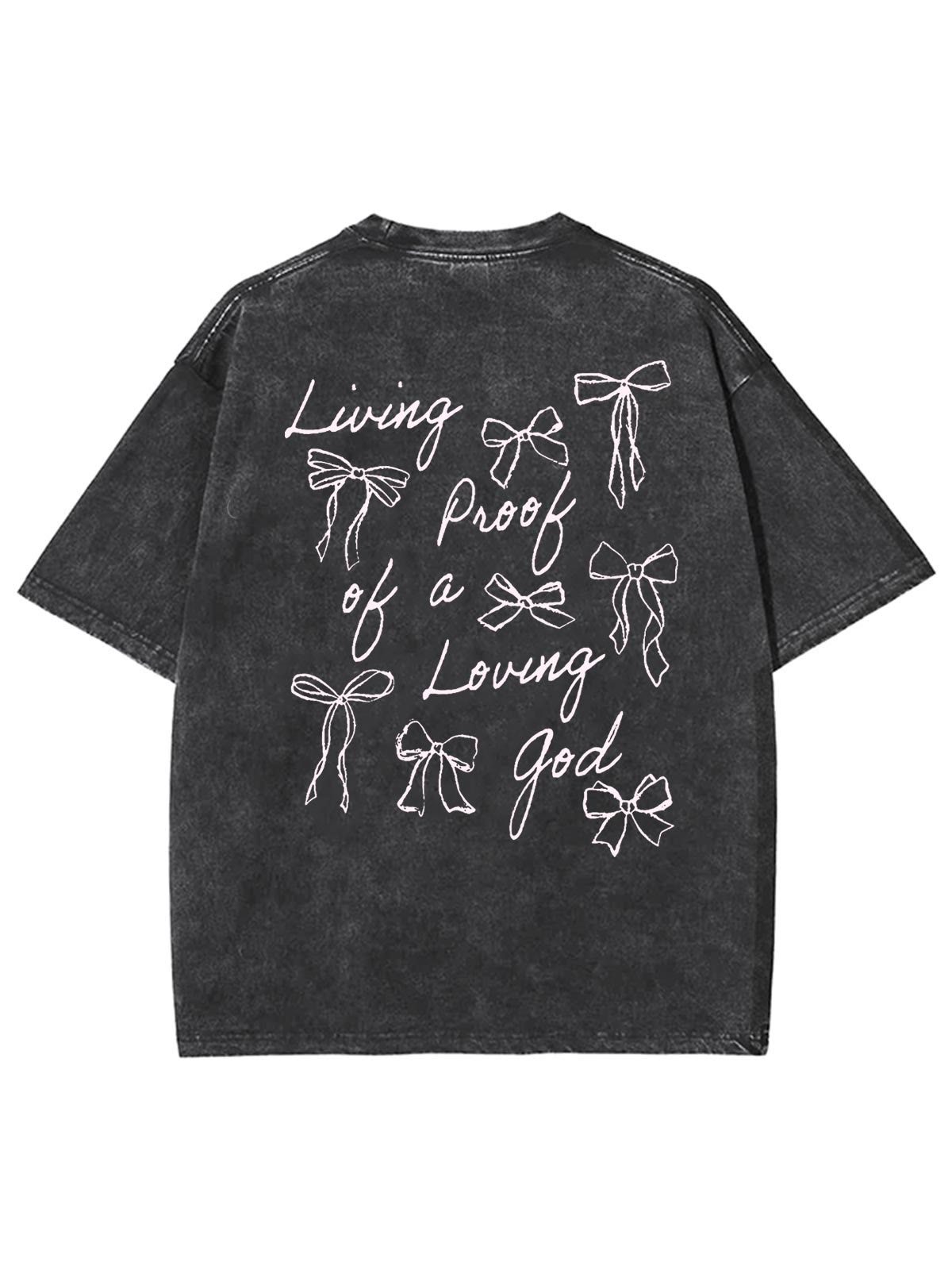 christiandiscipleshop Living Proof Of A Loving God Unisex Washed T-shirt