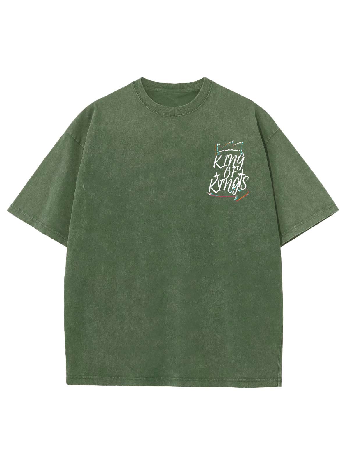 christiandiscipleshop King Of Kings Unisex Washed T-shirt