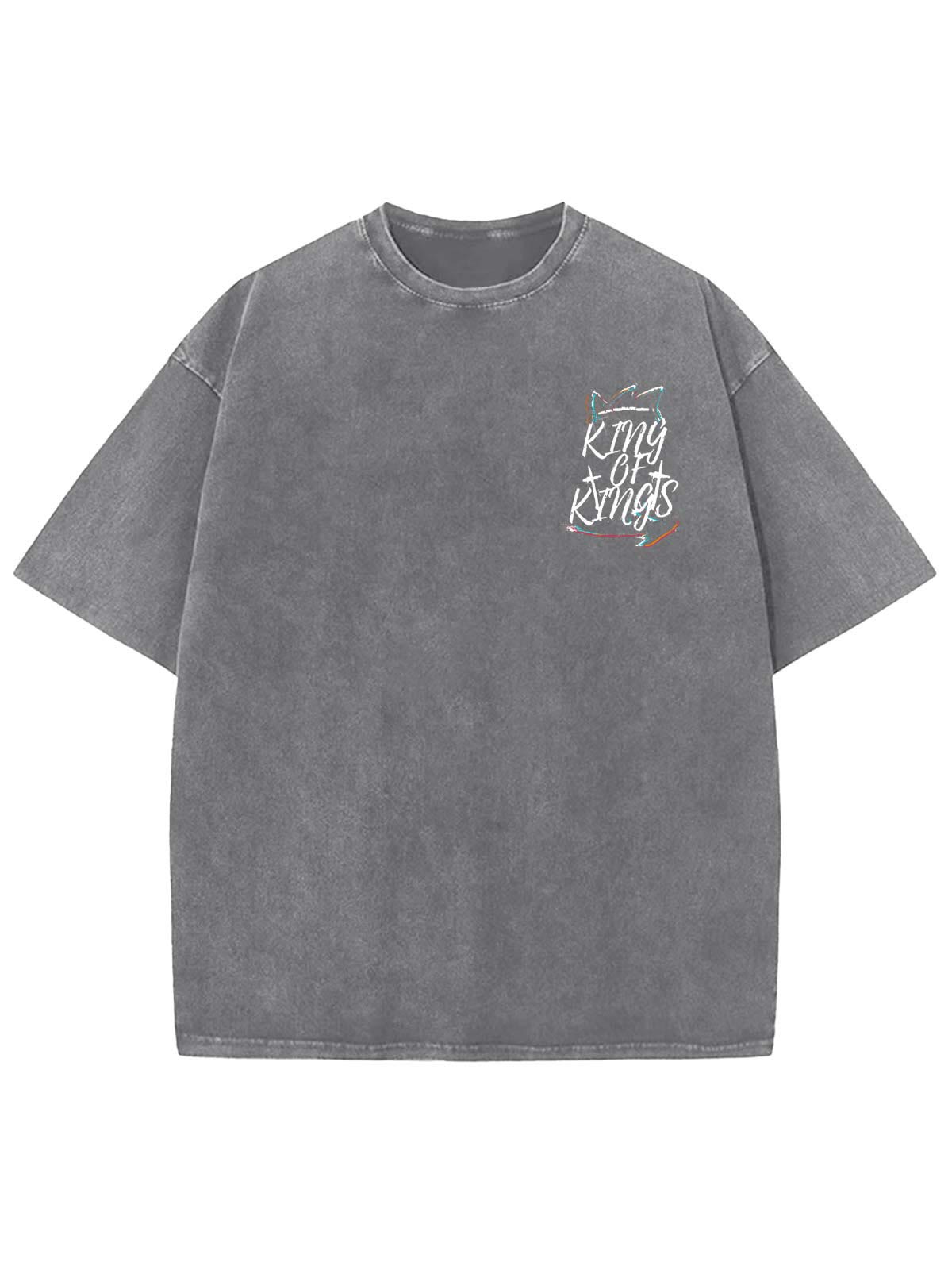 christiandiscipleshop King Of Kings Unisex Washed T-shirt