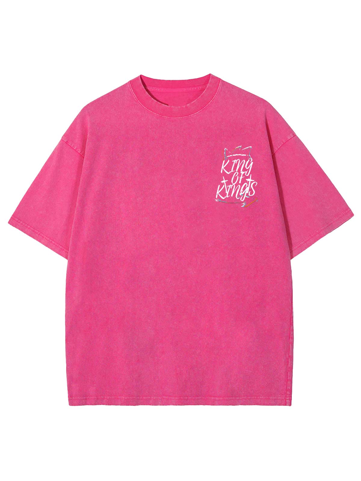 christiandiscipleshop King Of Kings Unisex Washed T-shirt