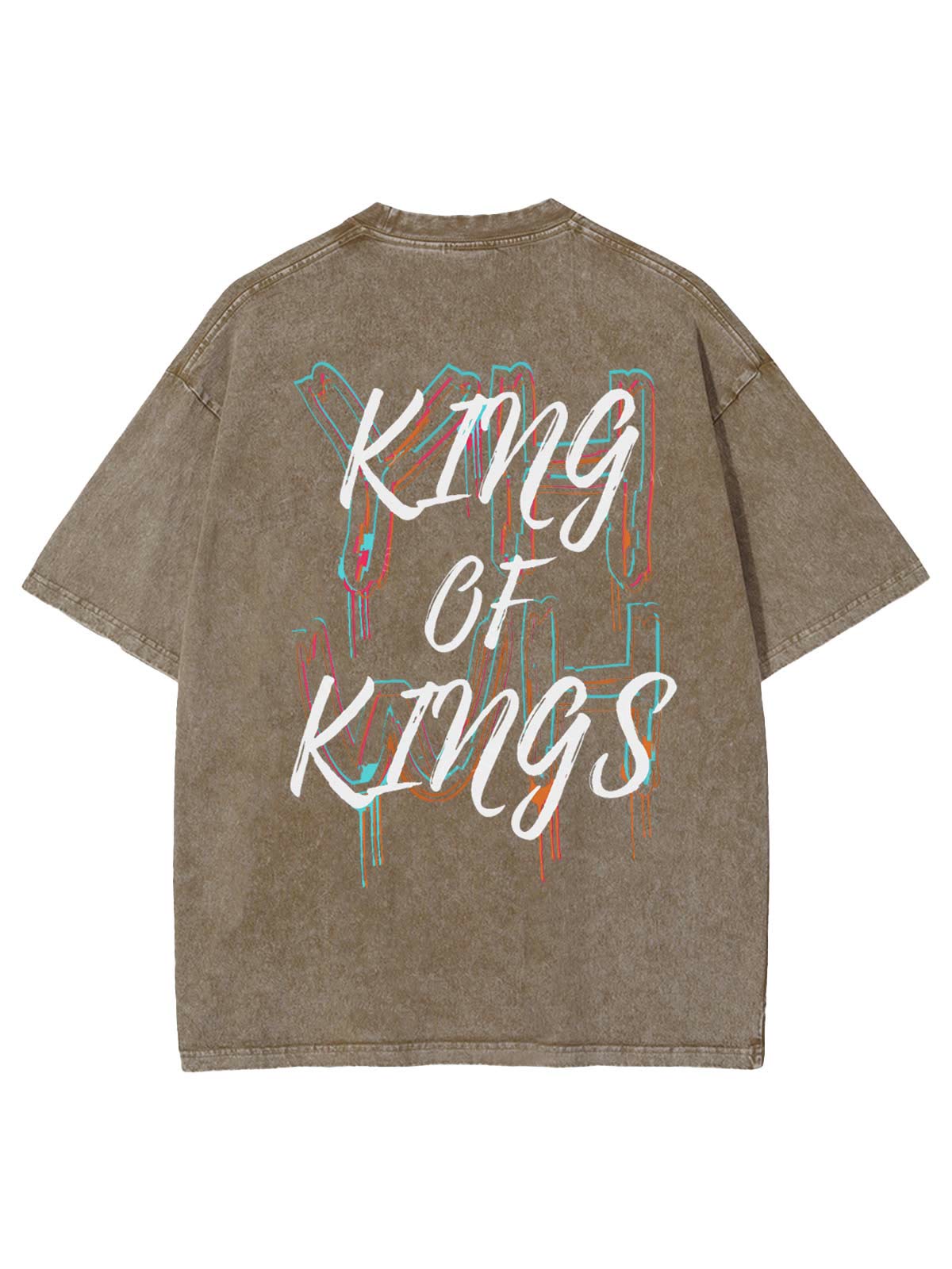 christiandiscipleshop King Of Kings Unisex Washed T-shirt