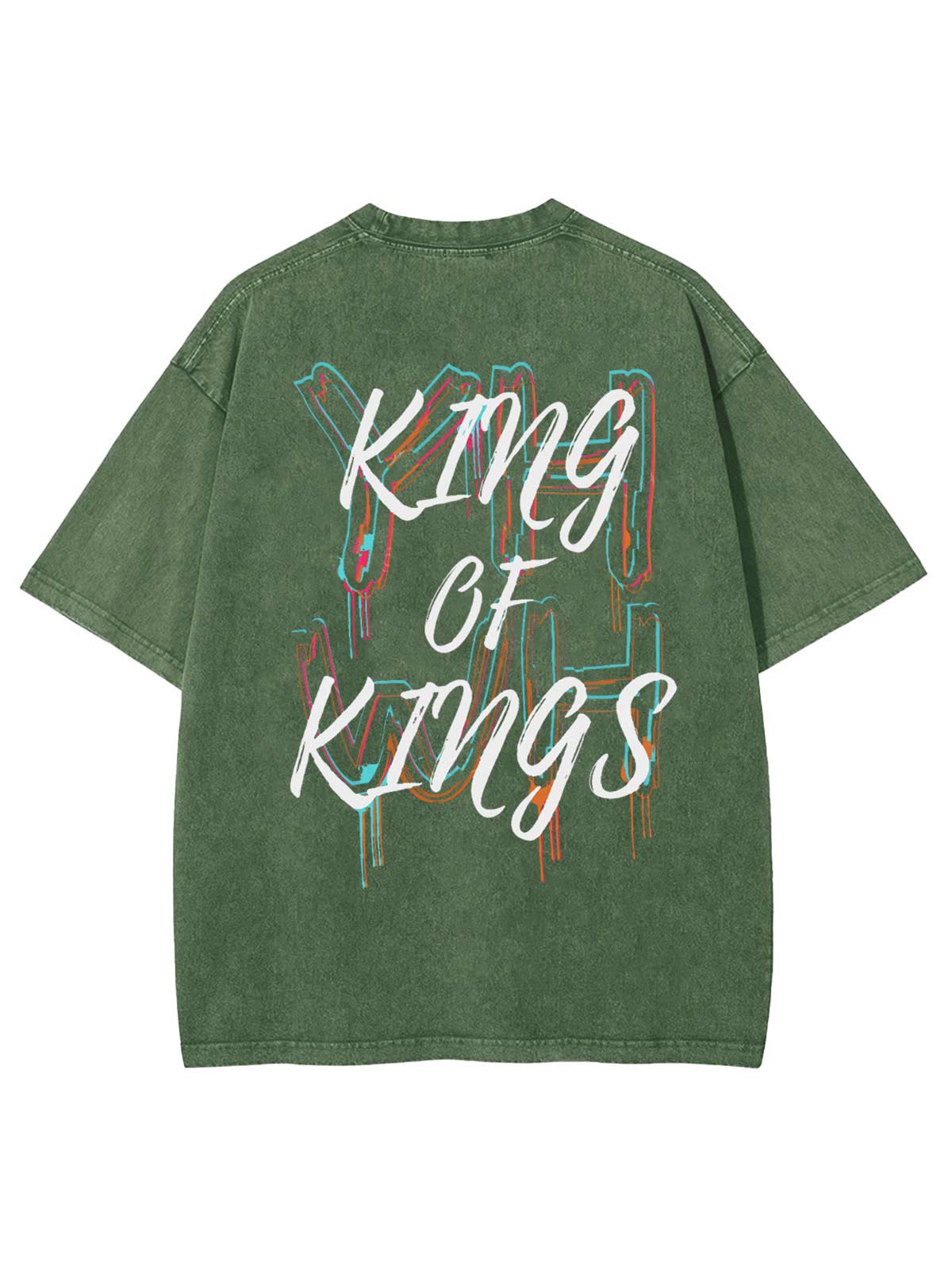 christiandiscipleshop King Of Kings Unisex Washed T-shirt