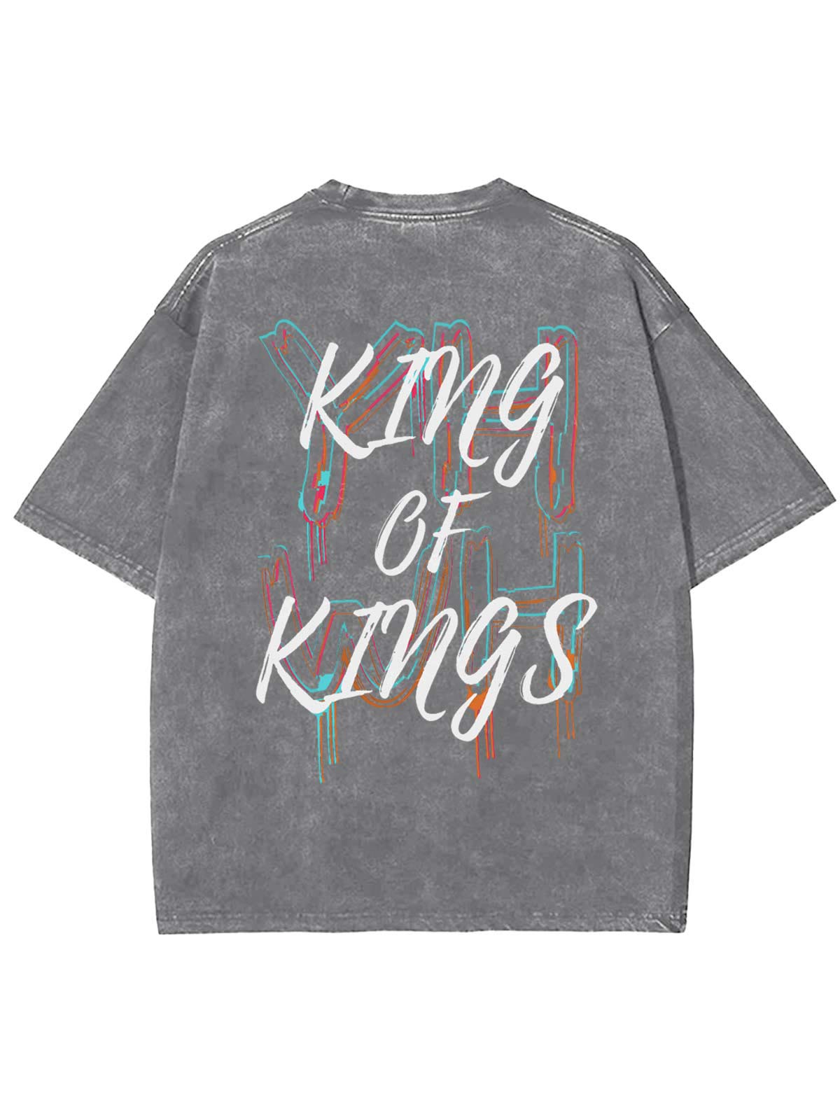 christiandiscipleshop King Of Kings Unisex Washed T-shirt