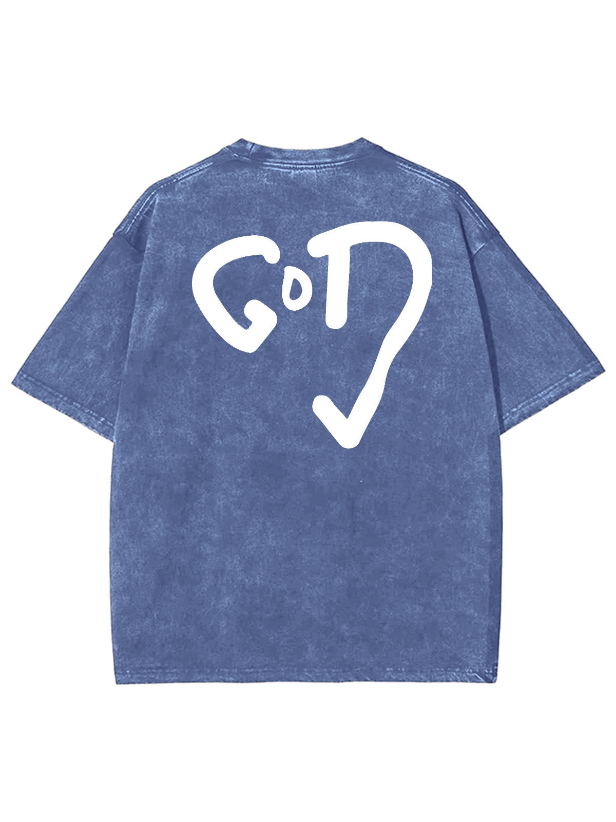 Christiandiscipleshop God Heart Unisex Washed T-shirt