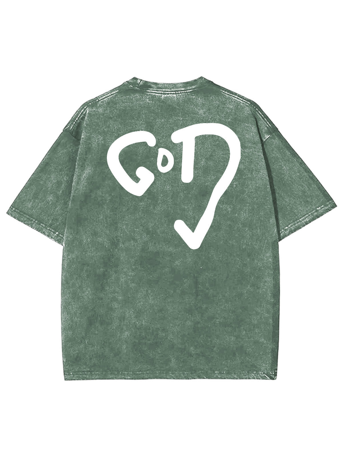 Christiandiscipleshop God Heart Unisex Washed T-shirt