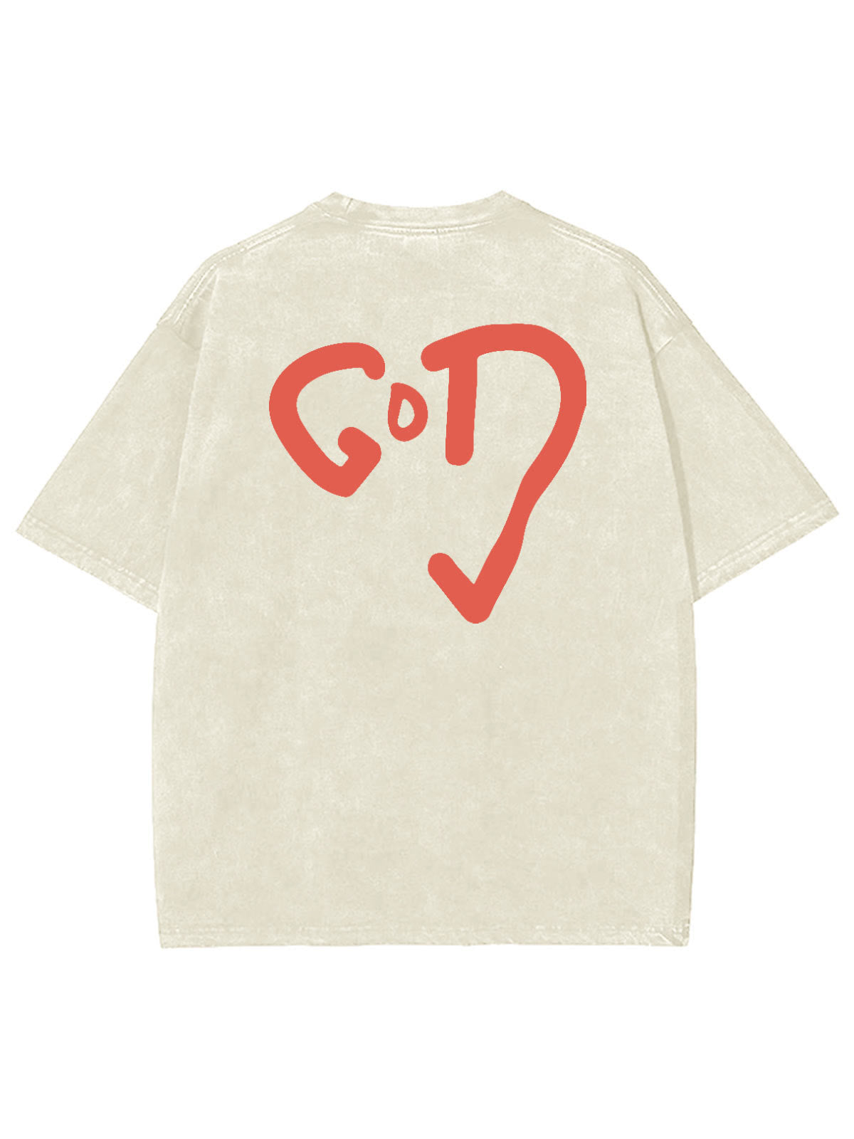 Christiandiscipleshop God Heart Unisex Washed T-shirt