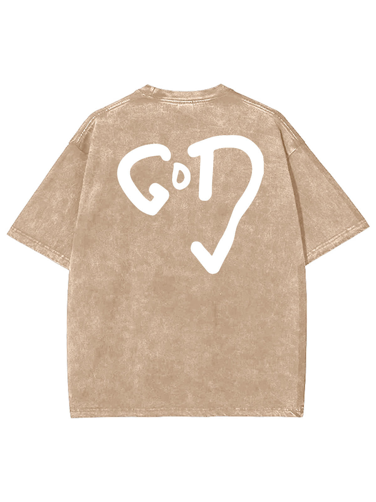 Christiandiscipleshop God Heart Unisex Washed T-shirt